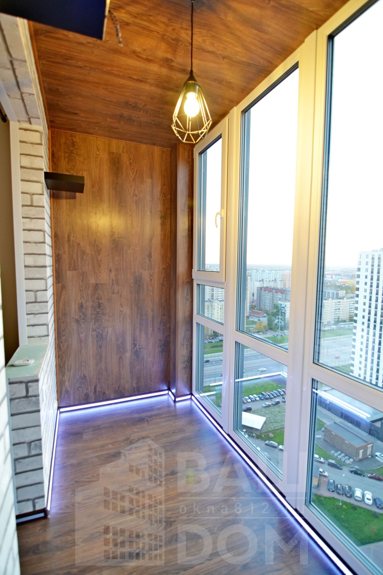 Фото объединения балкона и комнаты