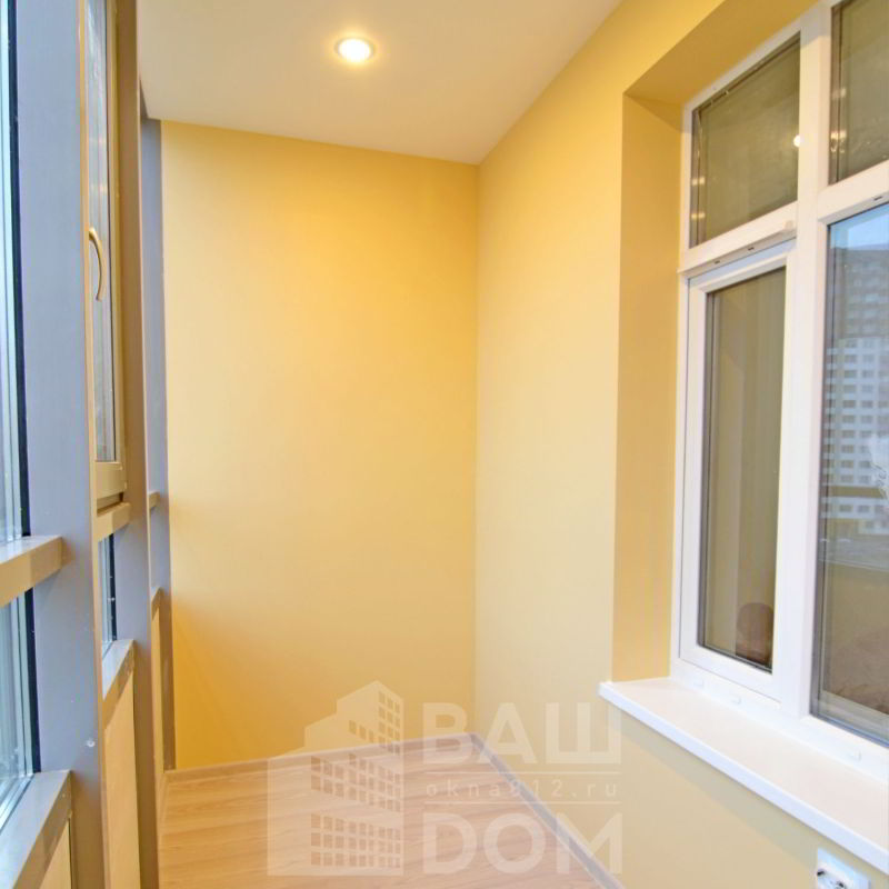 Отделка балкона гипсокартоном под покраску с утеплением: обшивка стен и  потолка, фото.