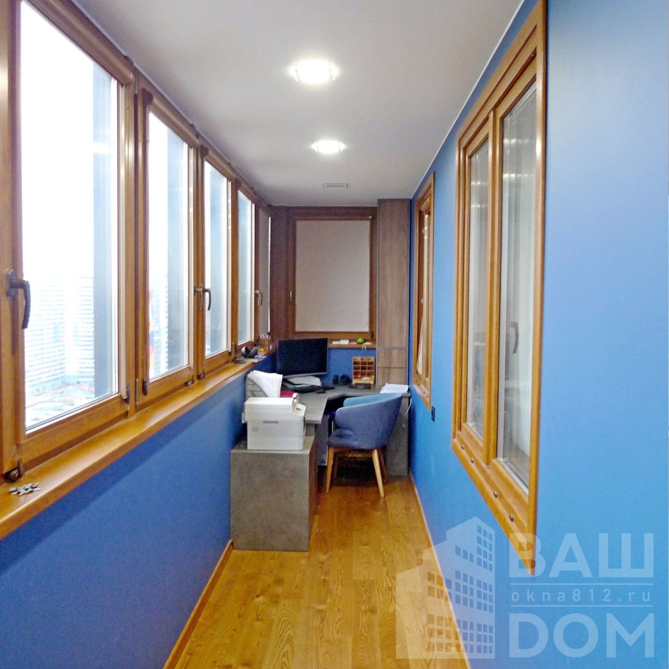Внутренняя отделка балконов и лоджий - цены в СПб